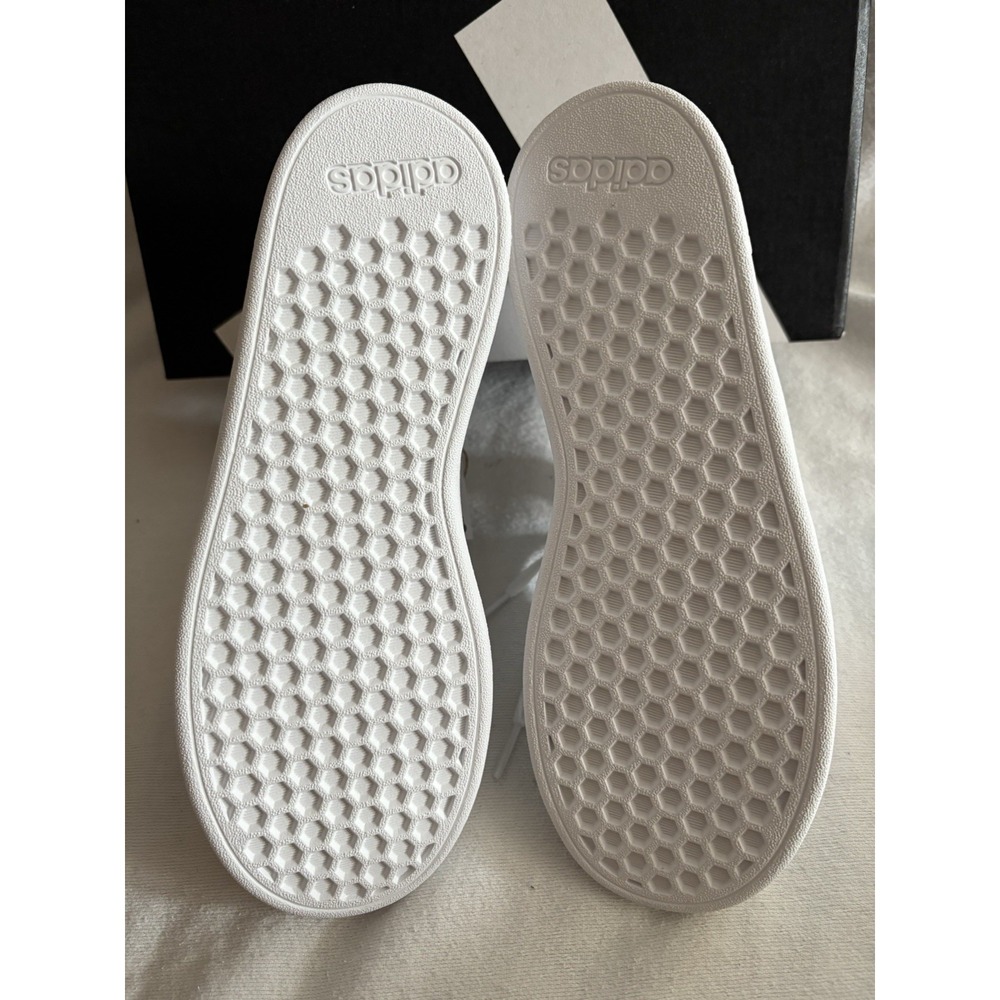 NEW ADIDAS Grand Court 2.0 Shoes Kids Size 4 White & Iridescent GY2326 Adidas - Picture 9 of 10